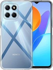 For Honor X6a Case, Slim Clear Silicone Gel Phone Cover