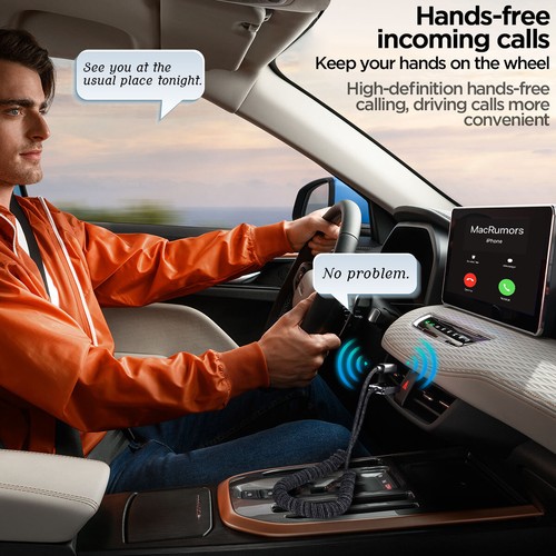 AUX-TO-Bluetooth-Empfänger für Auto AUX-Adapter mit USB auf 3,5 mm Audio-Buchse Kit - Bild 10 von 12