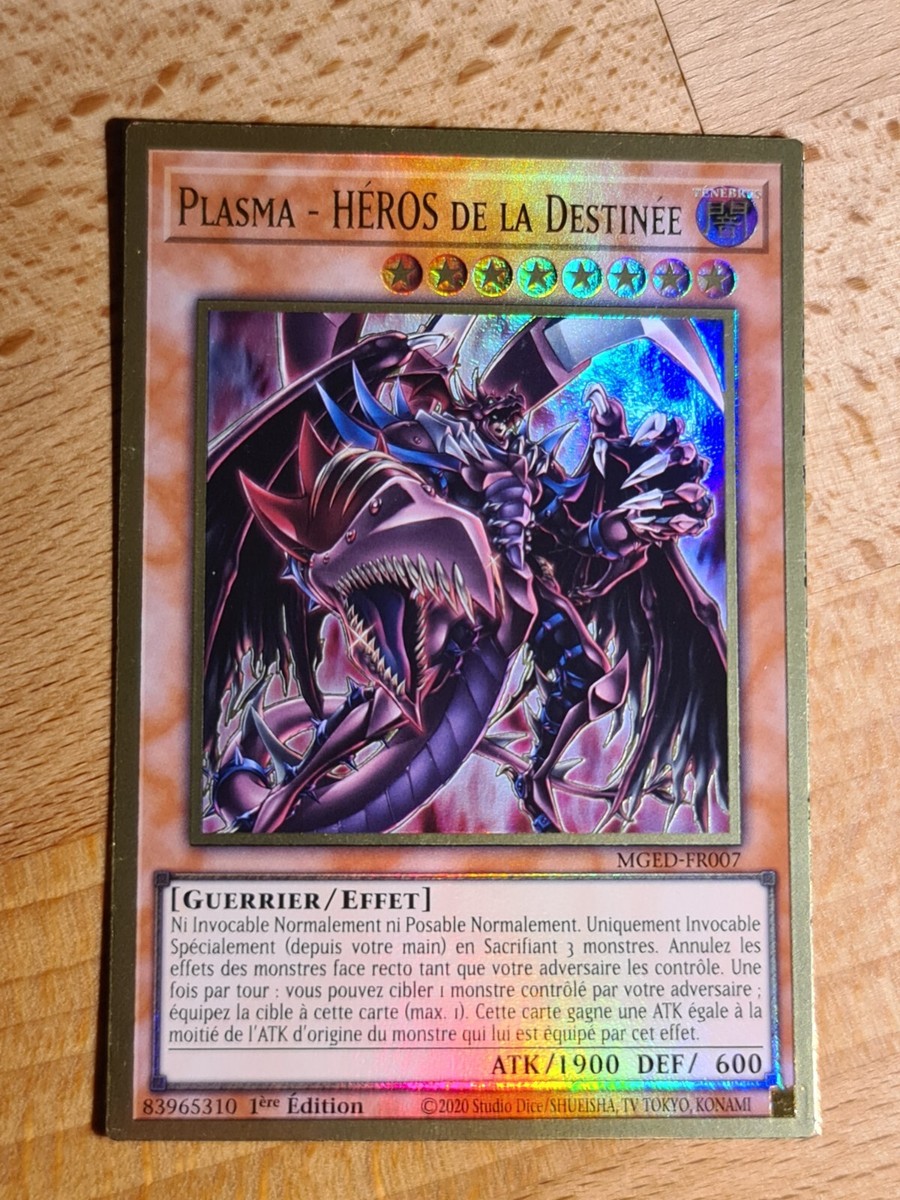 新品未開封遊戯王OCG DestinyHERO-PLASMA Destiny HERO - Plasma▪︎YUGIOH▪︎MGED▪︎PREMIUM GOLD RARE