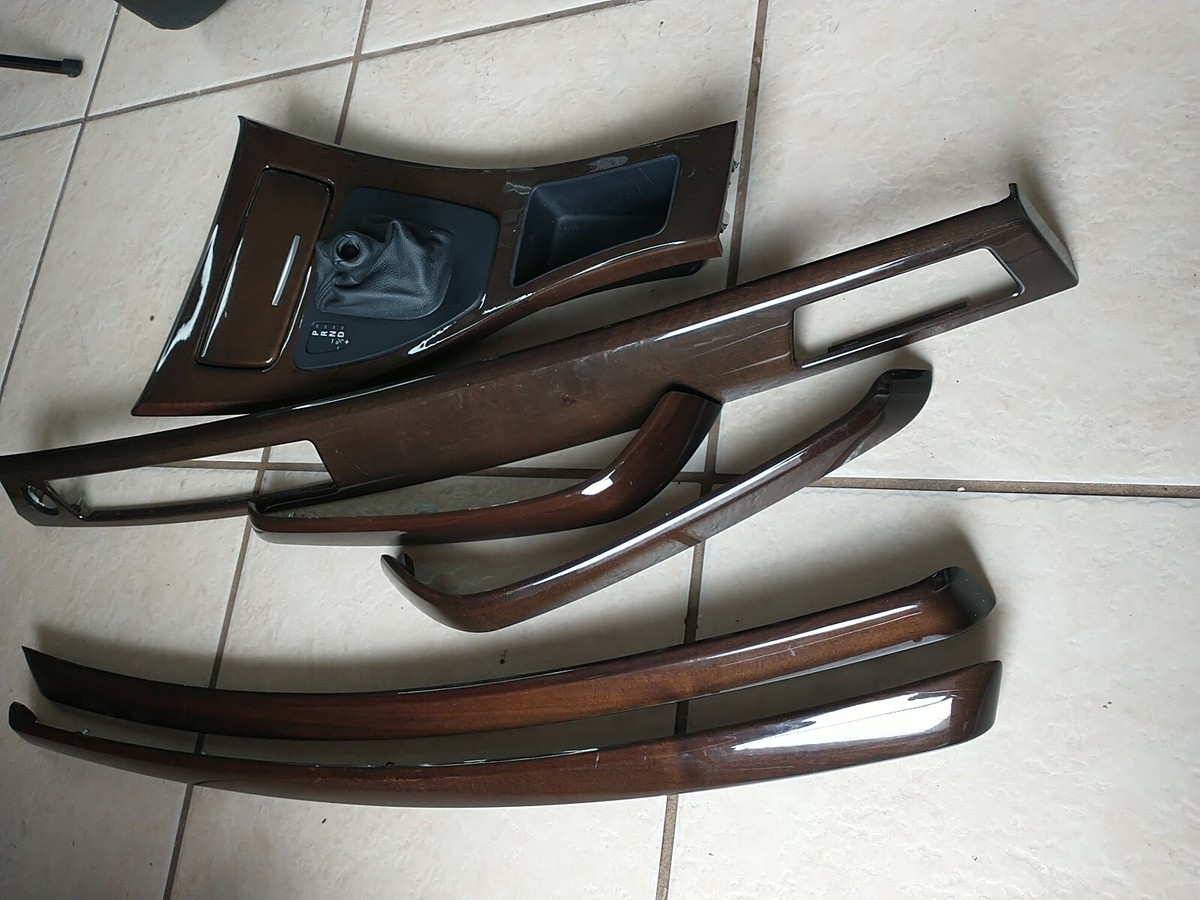 BMW 3 E90 E91 Wood Interior Trim Kit Center Console Panel Moldings
