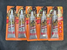 (5)  Gorilla 3 fl oz Tube Clear Grip Contact Adhesive