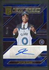 2023-24 JAYLEN CLARK 02/25 AUTO PANINI DONRUSS ELITE NEW BREED AUTOGRAPHS