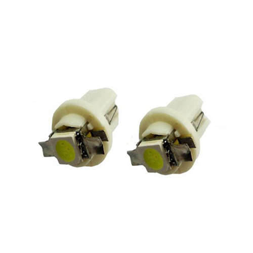 10x T5 B8.5D Car Gauge 5050 1SMD LED Speedo Dashboard Dash Side Light Lamp Bulbs - Picture 6 of 8