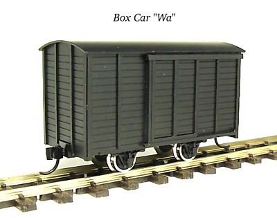 SR&RL Caboose KIT 珊瑚模型製 Hon30(9㎜) SR&RL Long Caboose