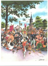 EX-LIBRIS LA FETE AVEC COLOMBE