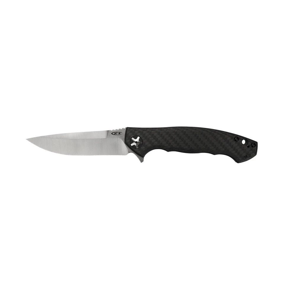 Navaja de Bolsillo Zero Tolerance 0452CF; con 4.1” Doble Acabado S35VN Acero Negro Foto 2 de 4