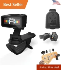 Guitar Tuner - Micro Headstock Tuner - Stealthy Design - Accurate - Easy-to-Read