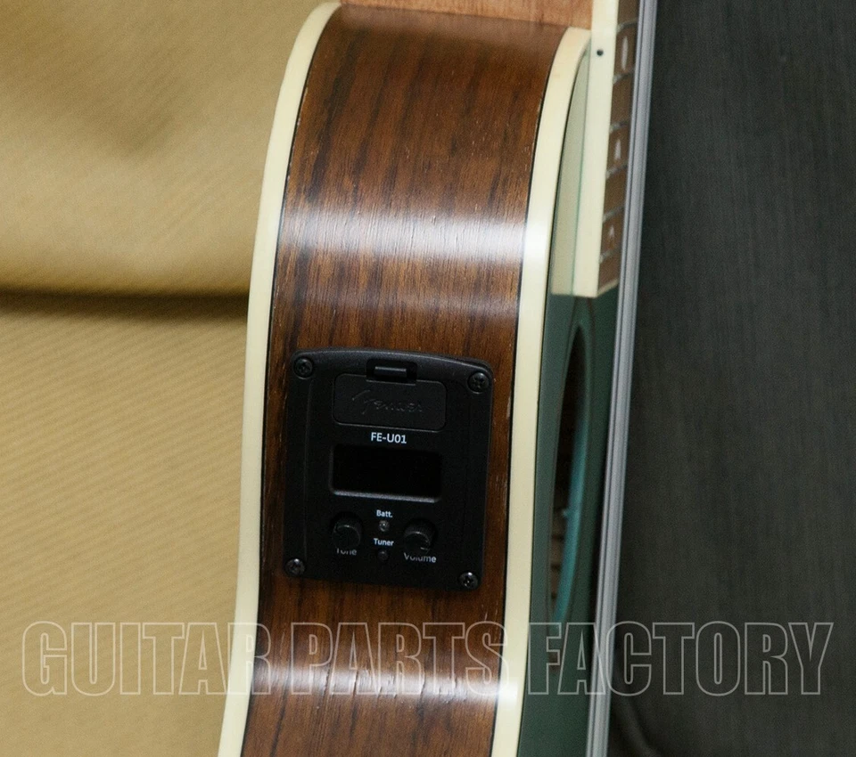 097-1752-197 Fender Dhani Harrison Ukulele Walnut Fingerboard Turquoise Uke - Image 3 of 4