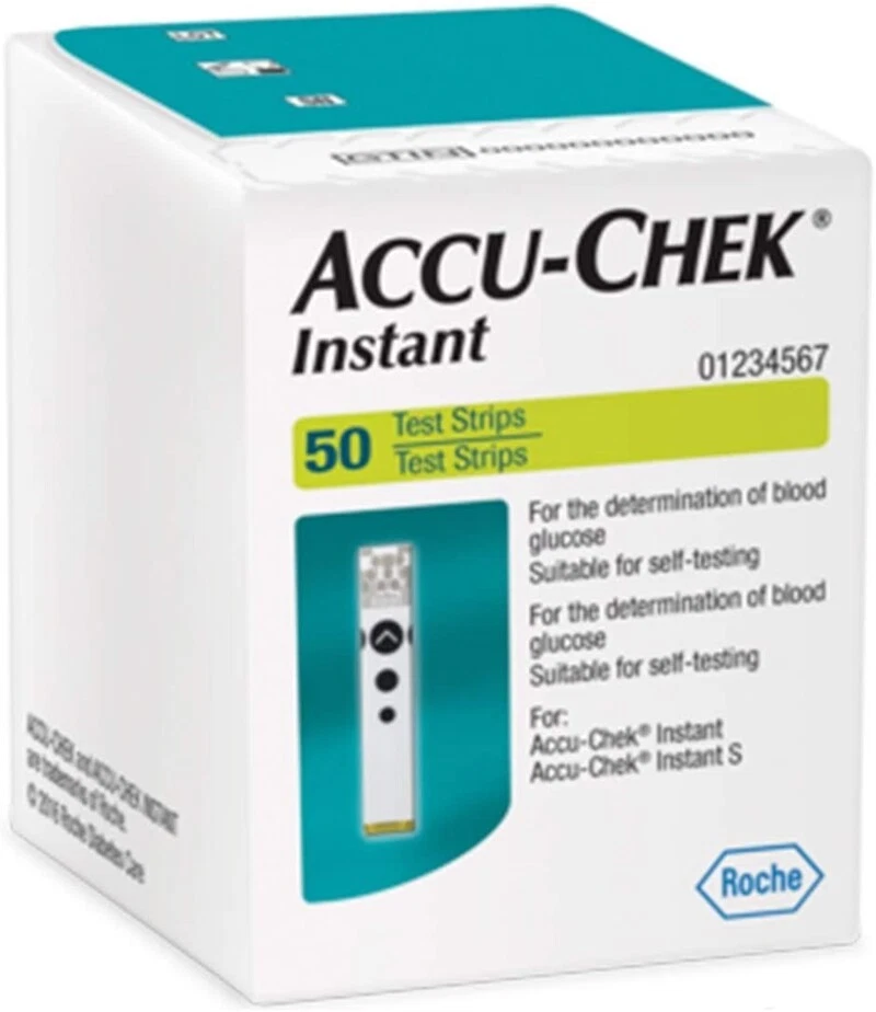 200 Strisce Reattive ACCU CHEK INSTANT ROCHE x GLICEMIA sc.12/26 - Conf.da 25 pz