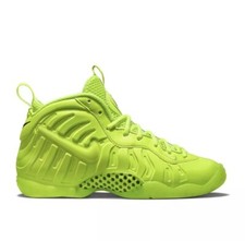 Nike Air Foamposite Little Posite Pro GS Volt CW1593-702 GS Size 4.5Y / Womens 6