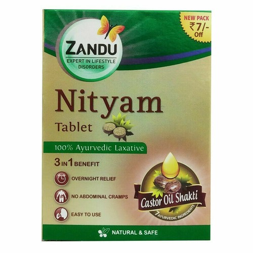 240 tabs Zandu Nityam Tablet | for gas, acidity, digestion - Free Shipping - 第 1/1 張圖片