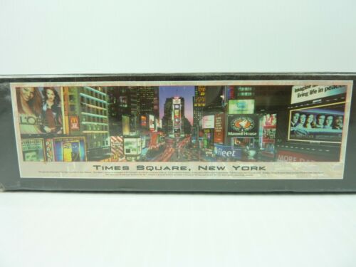 Times Square New York 750 piece Puzzle Panoramic 38 x 11 Buffalo Games NEW - Picture 5 of 7