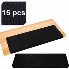 Non Slip 15Pcs Carpet Stair Treads Floor Mat Protection Cover Step Staircase Pad