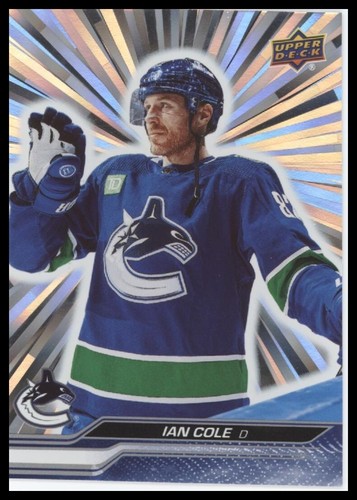 Ian Cole 2023-24 Upper Deck Extended Series - Silver Outburst #641 - 第 1/1 張圖片