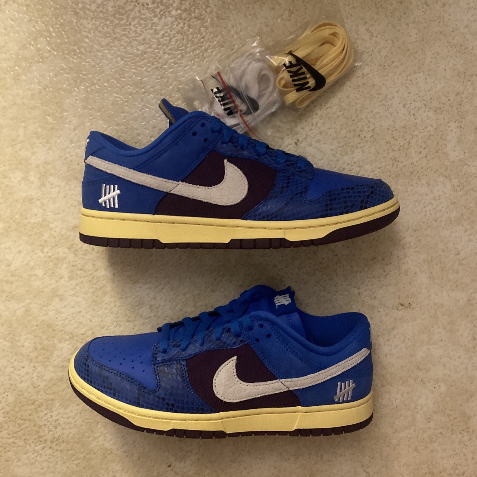 Size 9 - Nike Dunk Low SP x Undefeated Dunk Vs AF1 image 3