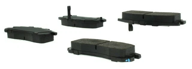 JUEGO PASTILLAS FRENO TRASERO SEMIMETÁLICO IZQUIERDO Y DERECHO PARA MITSUBISHI GALANT 1988 Foto 2 de 4