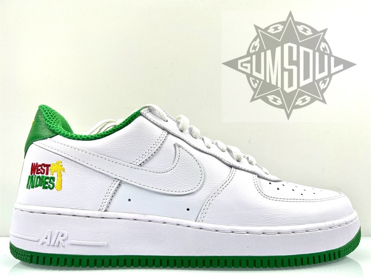 NIKE AIR FORCE 1 LOW RETRO QS WEST INDIES WHITE CLASSIC