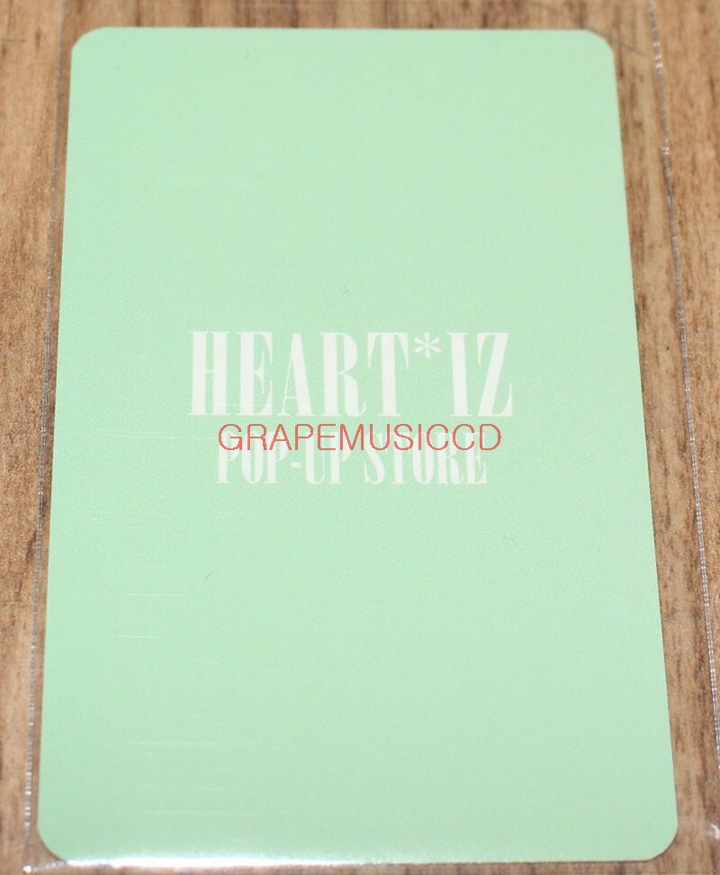 IZ*ONE IZONE HEART*IZ POP-UP STORE OFFICIAL GOODS PHOTO CARD