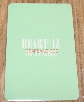 IZ*ONE IZONE HEART*IZ POP-UP STORE OFFICIAL GOODS PHOTO CARD