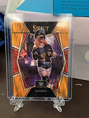 2022 Gigi Dolan WWE Select Prizm Orange NXT 2.0 WWE Diva #133 Premier Level