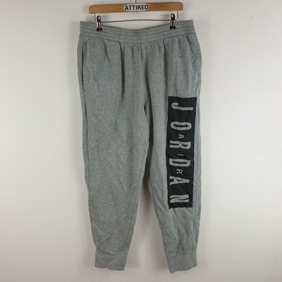JORDAN JOGGERS MENS GREY J172 | eBay