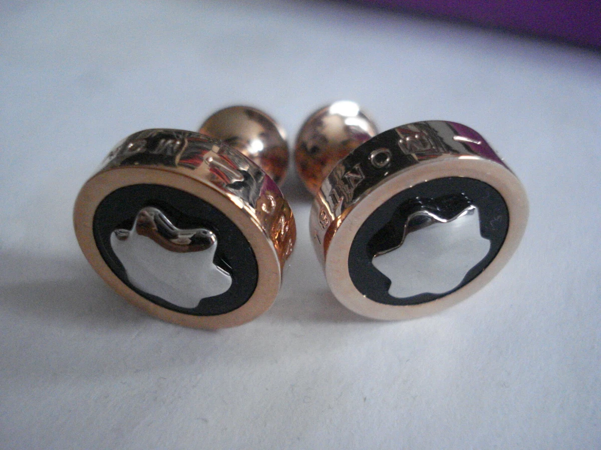 Montblanc Rose Gold Cufflinks for Men for sale | eBay
