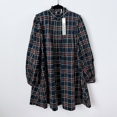 houndstooth print mini dress Tweed Houndstooth Print Mini Dress