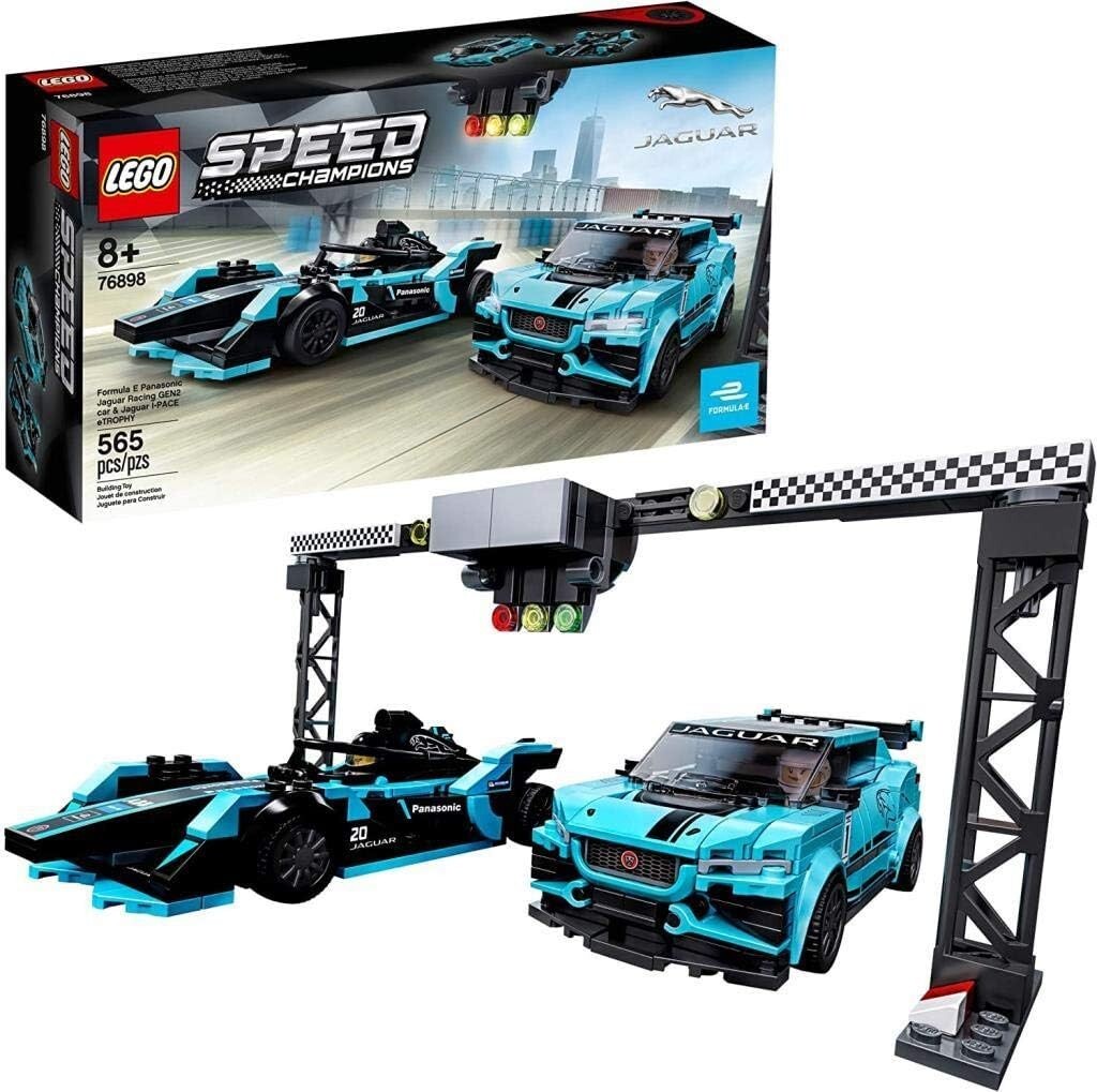 ミニカー Panasonic Jaguar Racing Formula e Gen.2 Lego Formula E Panasonic Jaguar Racing GEN2 Car 76898 SPEED