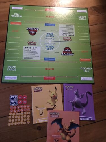 Pokemon Battle Academy Spare parts - Playing board + counters + rule/guide books - 第 1/4 張圖片