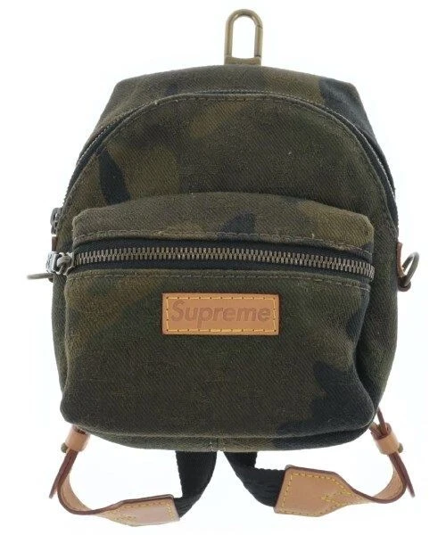 Sac à dos LOUIS VUITTON x SUPREME 17AW camouflage Apollo M44200 camouflage kaki