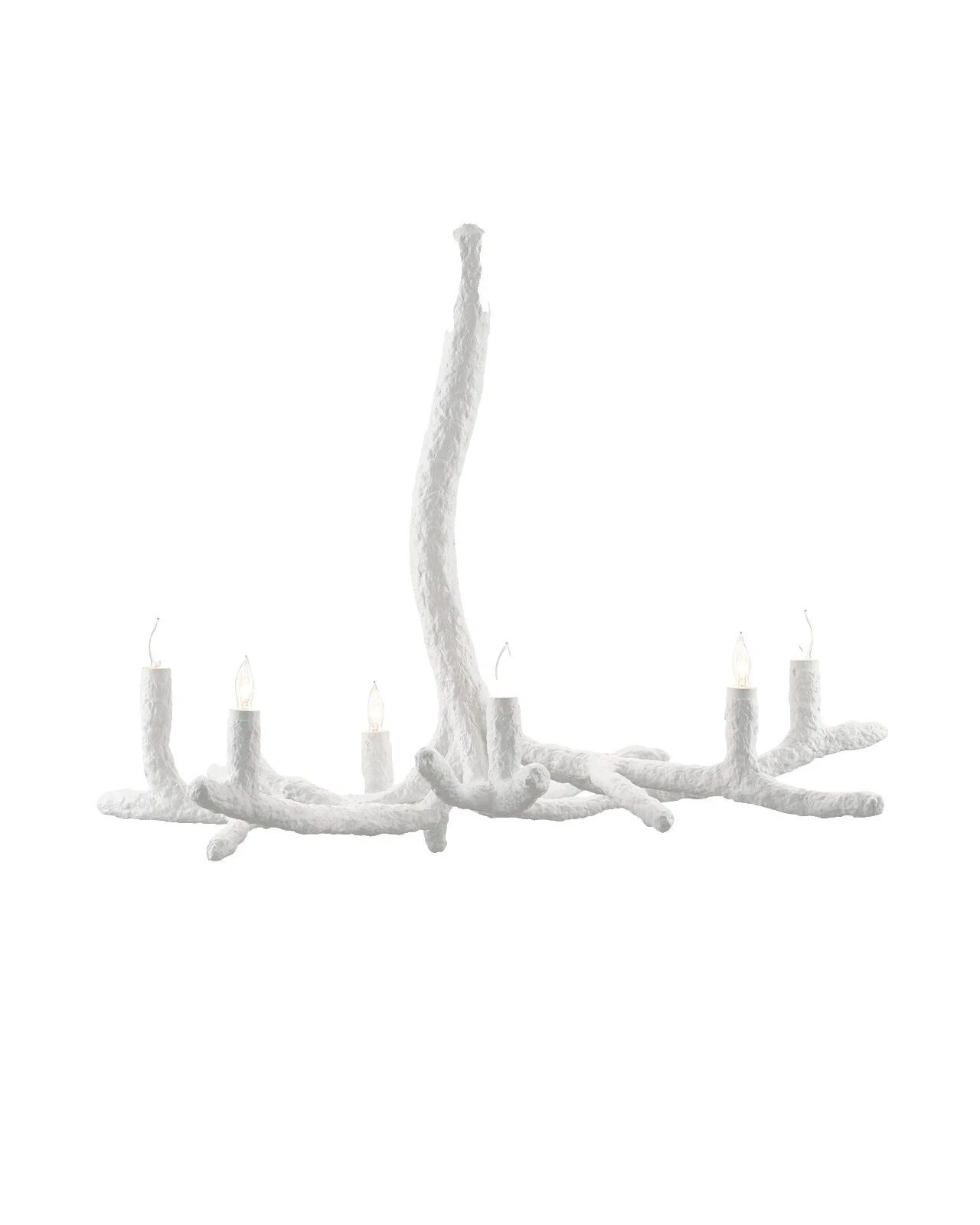 Lustres e luminárias de teto de ferro forjado branco halogênio