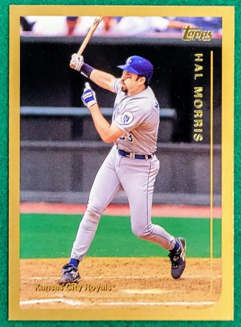 Hal Morris trading card