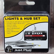 Woodland Scenics JP 5700 Just Plug TM Lights  Hub Set HO Model Railroad