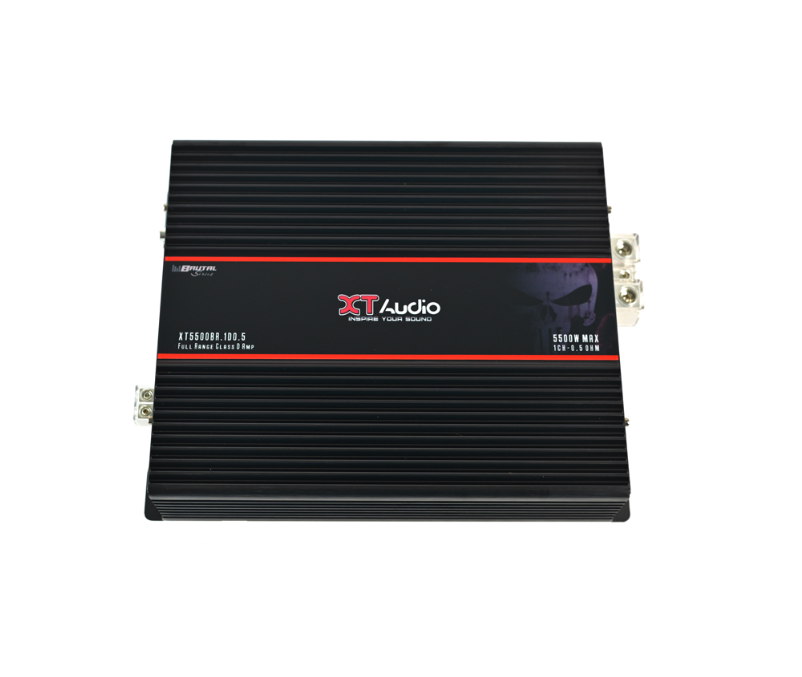 NEW XT AUDIO XT BR 5500W/1CH FULL RANGE 0.5-OHM AMPLIFIER SERIES