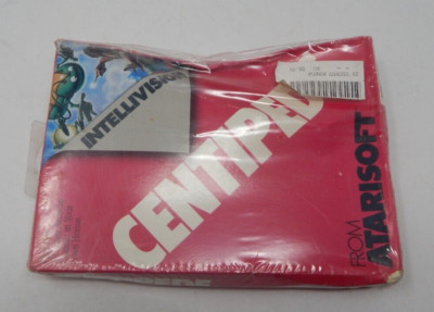INTELLIVISION CENTIPEDE BOXED WITH HANGER FACTORY SEALED BOXED