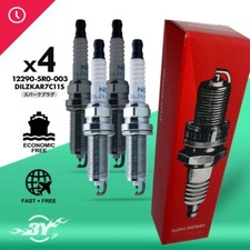 4PC New 90137 12290-5R0-003 Iridium Spark Plugs NGK For 2015-2020 Honda Fit 1.5L