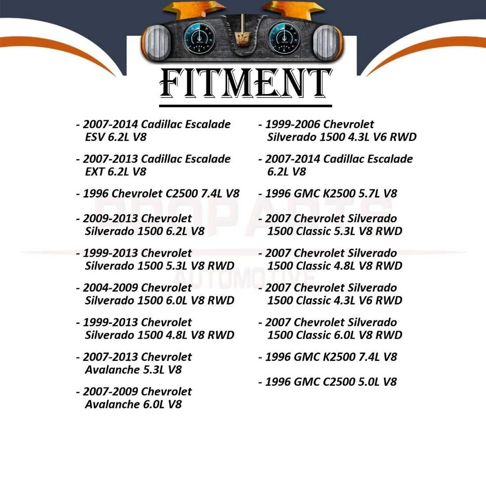 Насос гидроусилителя руля 1x для GMC Yukon XL 1500 6,0 л 2007-2009 - Изображение 2 из 4