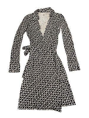 chinese dress ladies Vintage 70's Diane Von Furstenberg Italy Wrap Dress main image 1