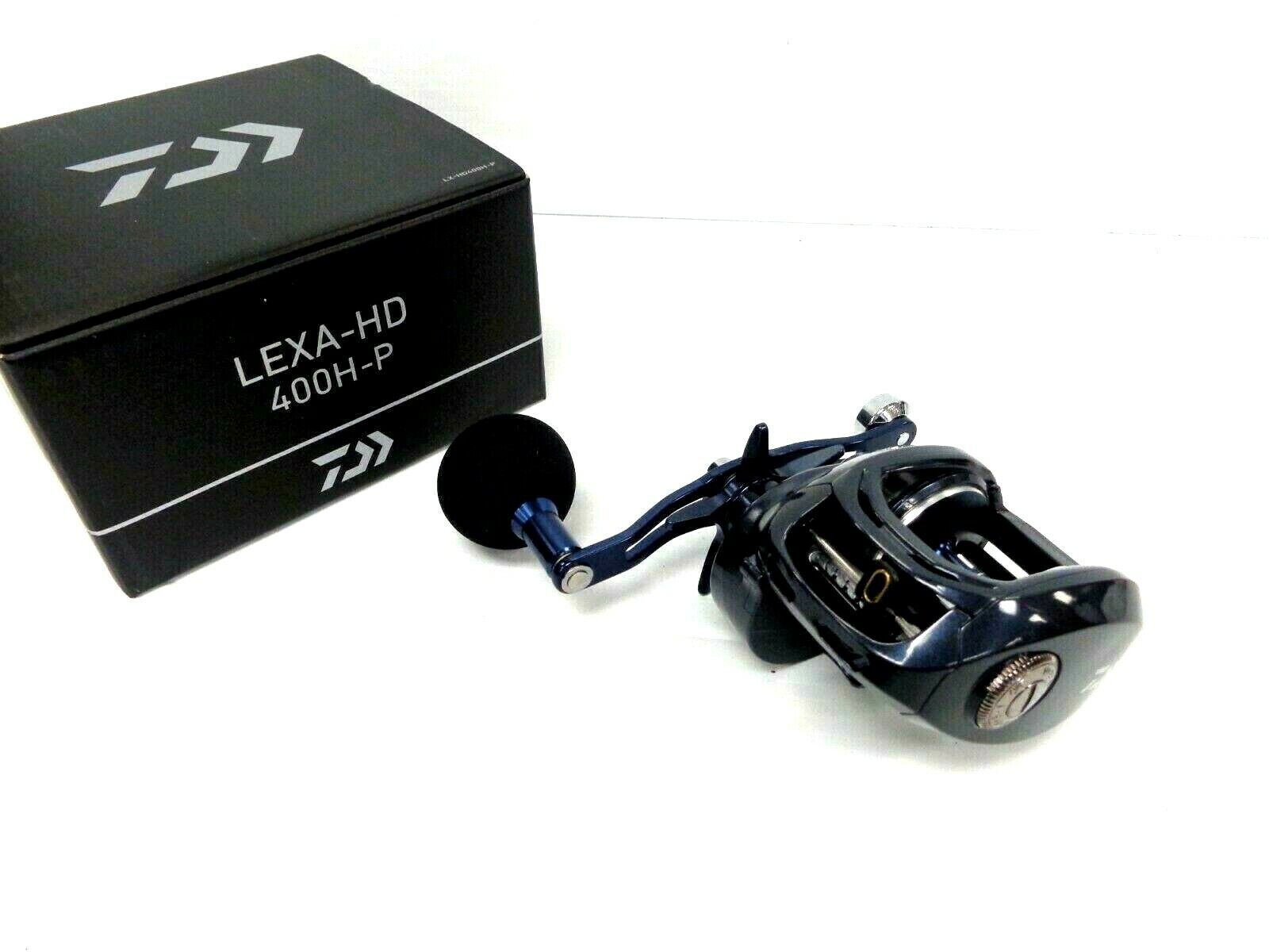 Daiwa 1119872 6CRBB 6.3-1 LX-HD400H-P Lexa 400 HD Baitcasting Reel