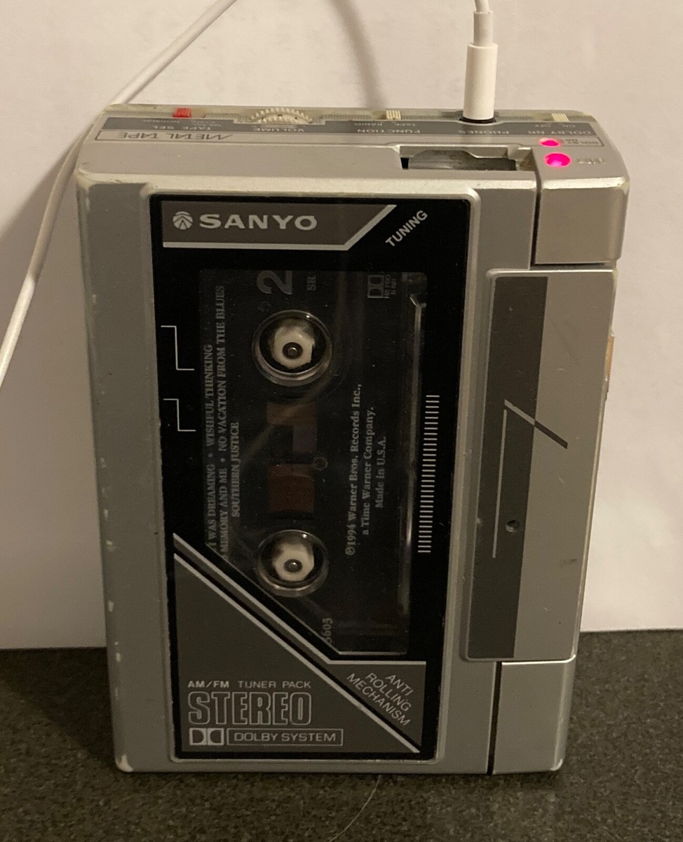 Sanyo Cassette Radio Player M-G34DT with Radio Cassette