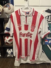 Camiseta de fútbol vintage Umbro 1998 necaxa Rayos Liga México Mx Fútbol.