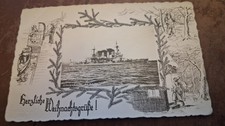 AK - Linienschiff ELSASS - Herzliche Weihnach...