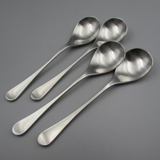 Robert Welch Stainless RWII Satin Soup Spoons...