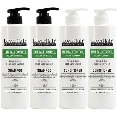 Loverhair Professional Hair Fall Control Gift Set - 2 Shampoo  & 2 Conditioner