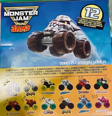 Monster Jam Mini Jams Series 21 - #212 Orange Catastrophy 1:87