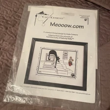 Calico Crossroads Cross Stitch Kits Kats by Kelly Meoow.com 2002 New Cat Themed