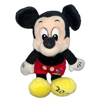 Vintage Disneyland 45 Years Of Magic 2000 Mickey Mouse Bean Bag Plush 9  