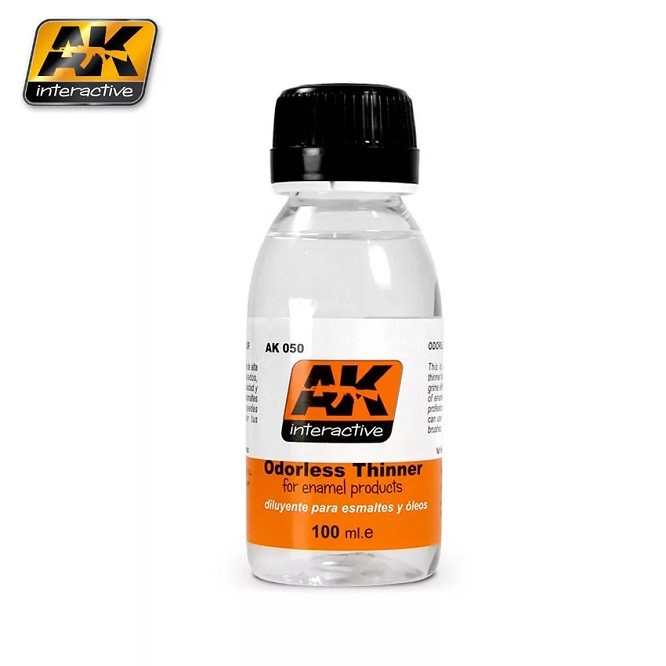 AK Interactive AK050 - Odorless Turpentine 100 Ml - New