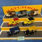 Matchbox Models Of yesteryear. Job Lot of 7 beaulieu vans Lesney moy, No boxes