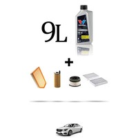 Hoffcar Service Kit 4 Filter Und 9L ÖL FüR Mercedes Klasse S (W222, A217, C217)